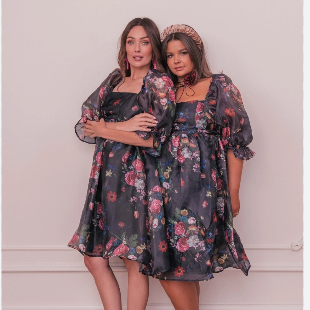 JessaKae Polly Dress Midnight Floral - Picture 2 of 6